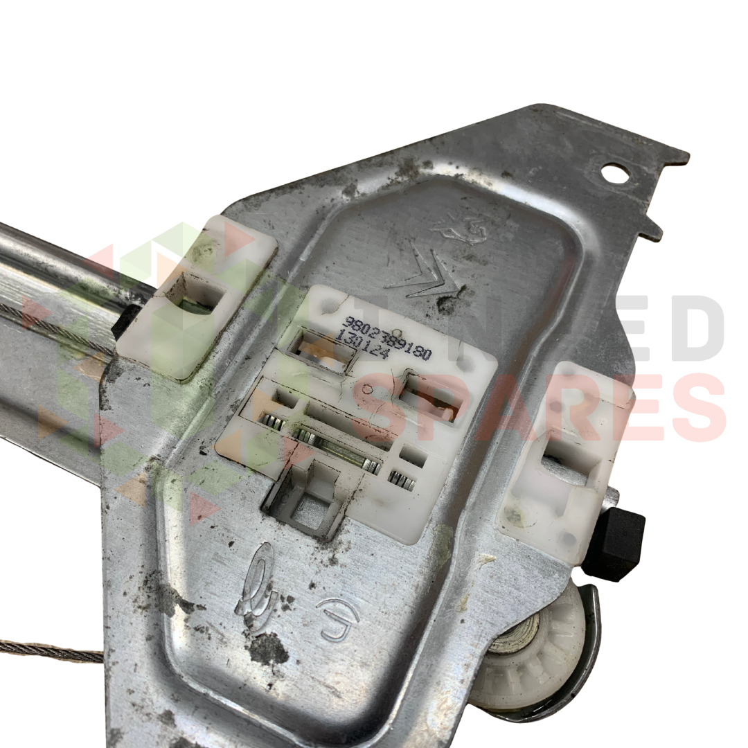 Peugeot Partner Front Right Window Regulator & Motor 9802389180