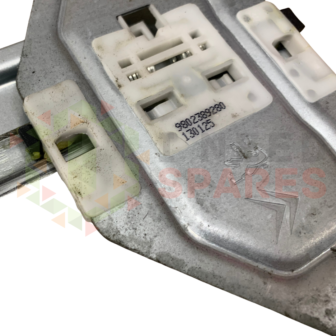 Peugeot Partner Front Left Window Regulator & Motor 9802389280
